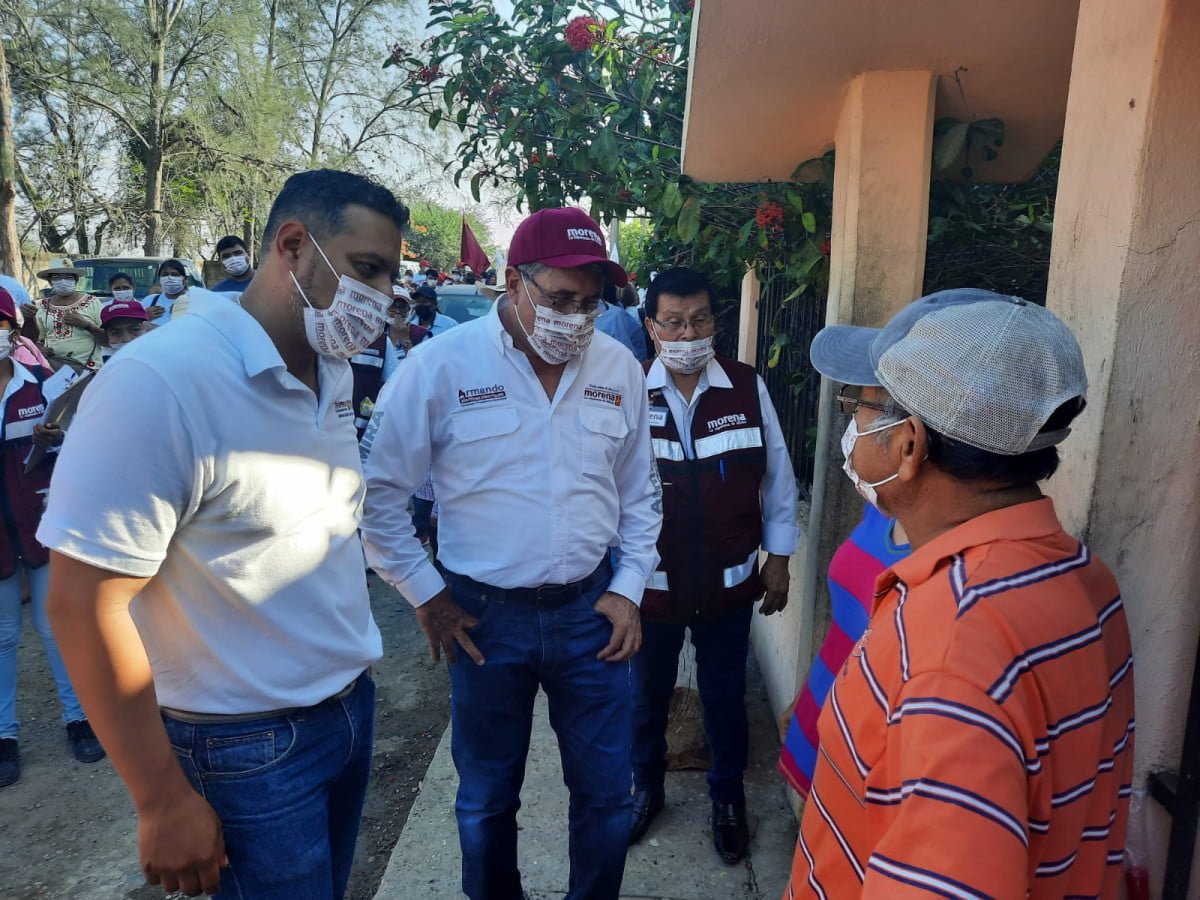 Bajos salarios a funcionarios en Altamira, anunció Armando Martínez Manríquez