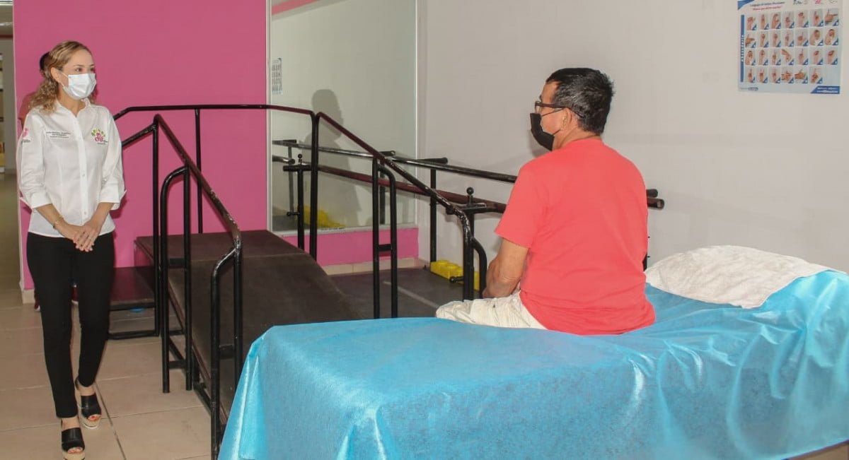 Habilita DIF Madero área de terapias de rehabilitación pulmonar