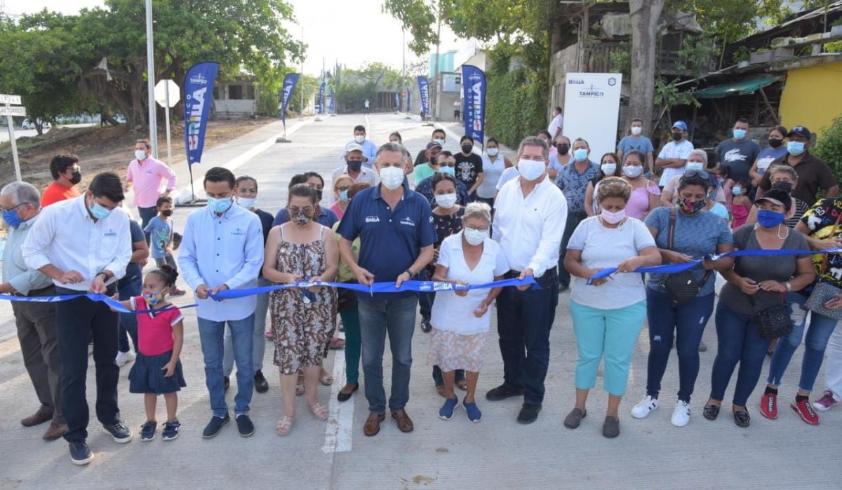 Inaugura Chucho Nader nueva vialidad en la zona norte de Tampico