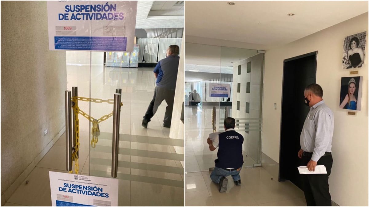 COEPRIS clausura Club Campestre Victoria por ignorar medidas sanitarias y hacer fiestas masivas