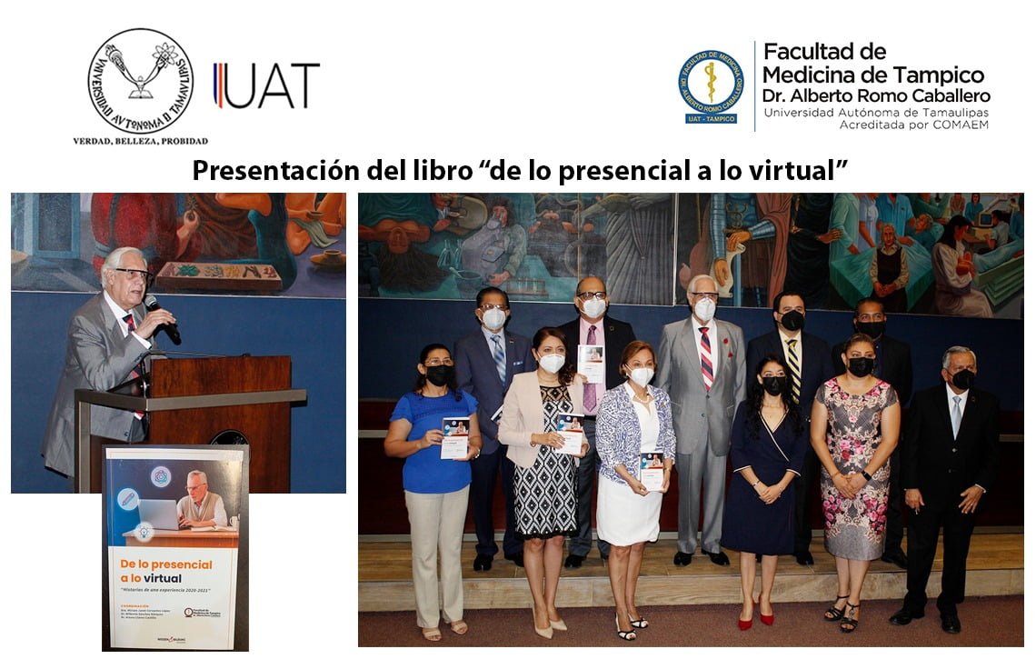 Docentes de la UAT presentan su libro: De lo presencial a lo virtual
