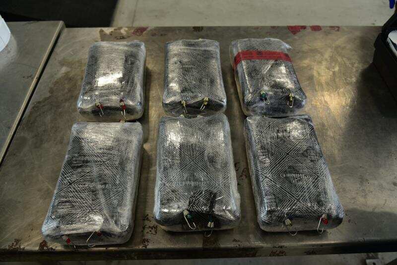 Detienen a americano con fentanilo en puente 2