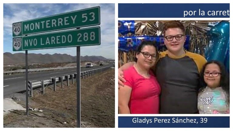 FBI busca a familia desaparecida en carretera Monterrey-Nuevo Laredo