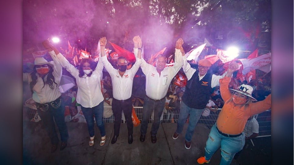 Durante Cierre de campaña, afirma Movimiento Ciudadano que Victoria ya se pintó de Naranja