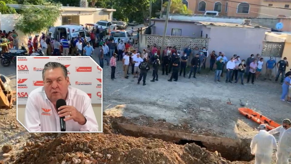 Exige Movimiento Ciudadano investigación inmediata de la tragedia que cobró la vida de 3 empleados de COMAPA Victoria
