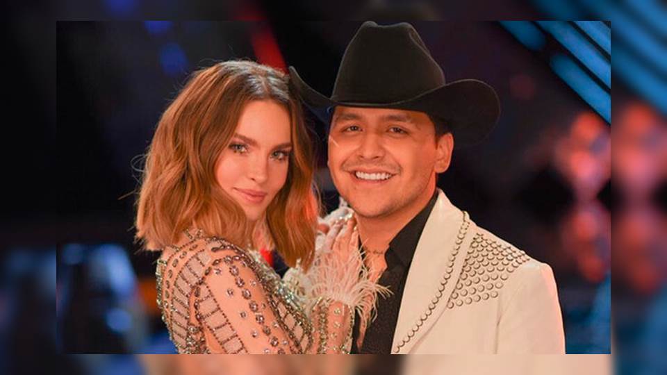 Belinda interrumpe concierto de Christian Nodal; momento se viraliza