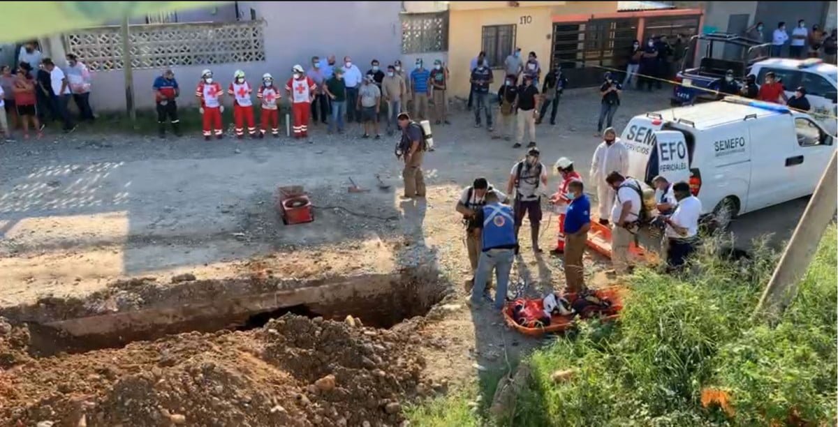 !Tragedia! Tres trabajadores de COMAPA Victoria mueren intoxicados al interior de una cisterna en Col. La Presita