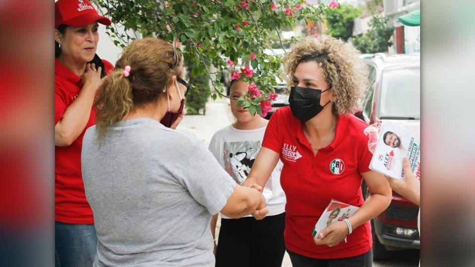 Empeña Elly Filizola su palabra con victorenses, pide voten PRI