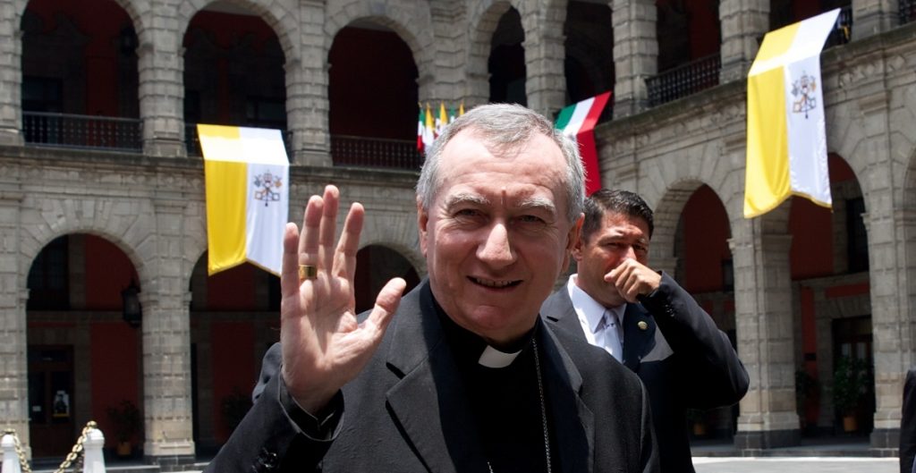 Secretario de Estado del Vaticano llega a México; se prevé reunión con AMLO