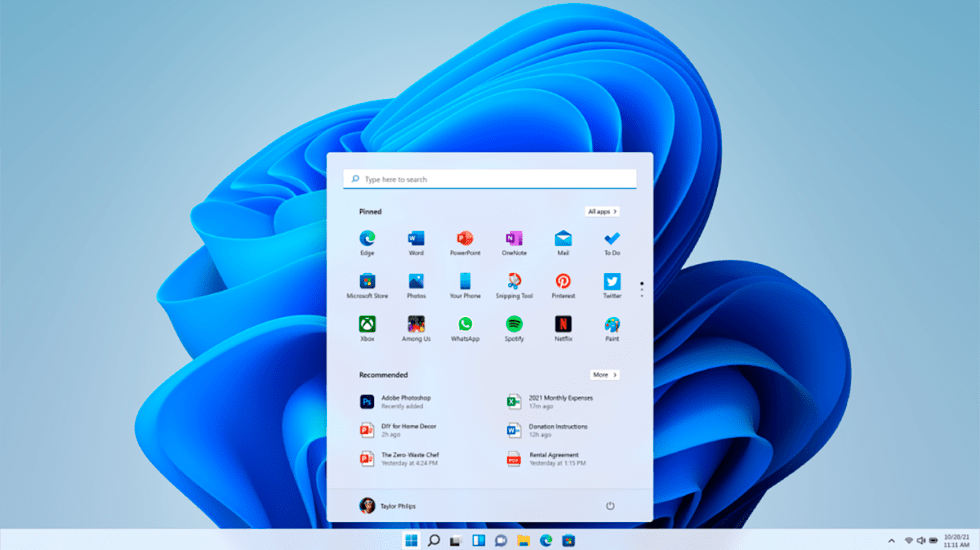Microsoft presenta Windows 11, con un nuevo diseño y función multitarea