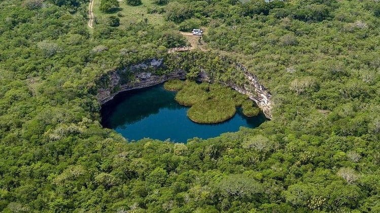 “El Zacatón”, el cenote de Tamaulipas usado para pruebas de la NASA