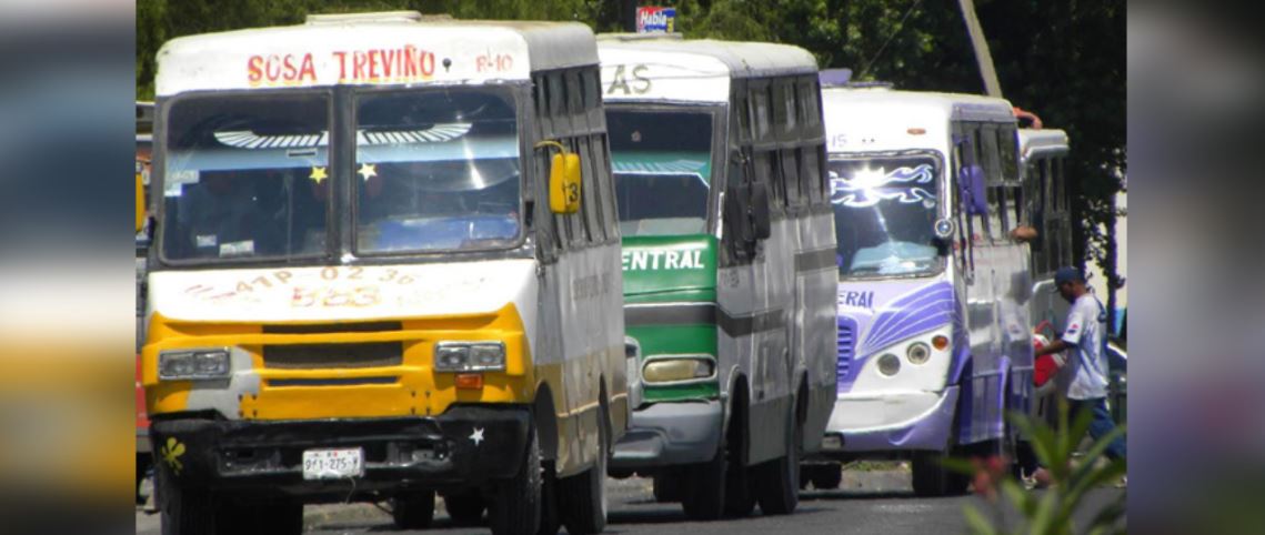 Más del 50% del transporte público en Tamaulipas sigue irregular 