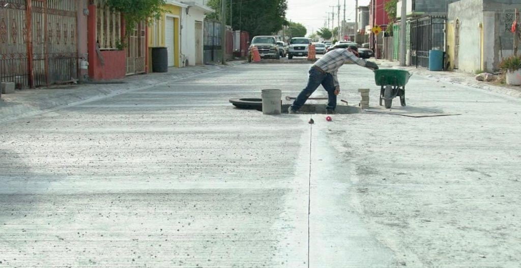 Construye municipio calles nuevas en colonia 1 de Mayo de Nuevo Laredo