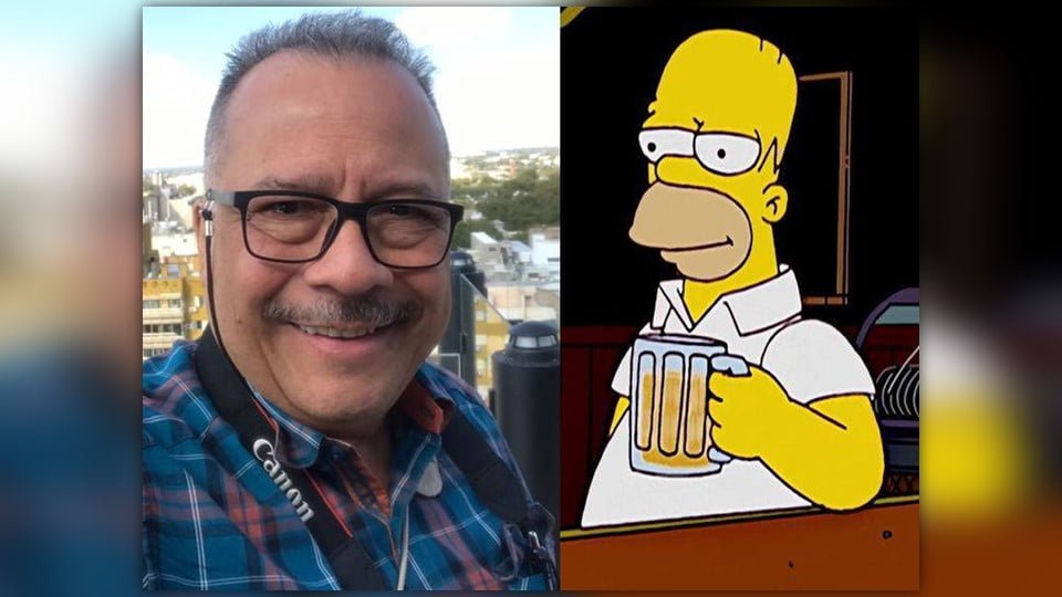 Tras más de 15 años Humberto Vélez vuelve a doblar a Homero Simpson  