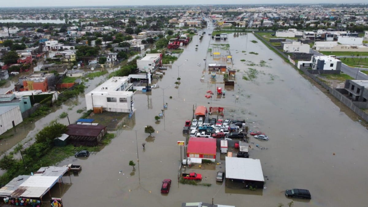 ¡¡Matamoros bajo el agua!! Se reportan más de 200 colonias inundadas