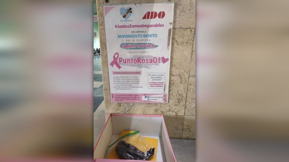 Piden a la ciudadanía donar cabello para elaboración de pelucas oncológicas