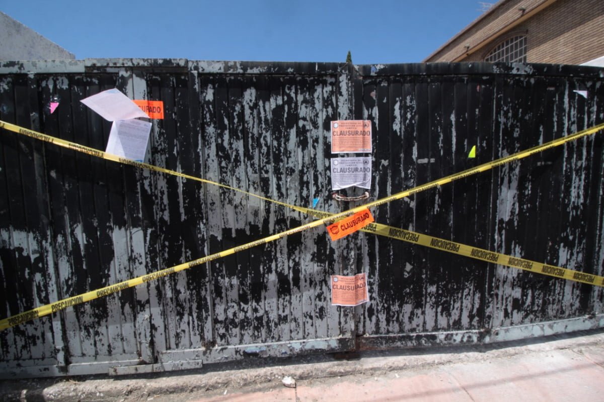 Clausuran obra donde se construía un crematorio en Tampico por no contar con permisos