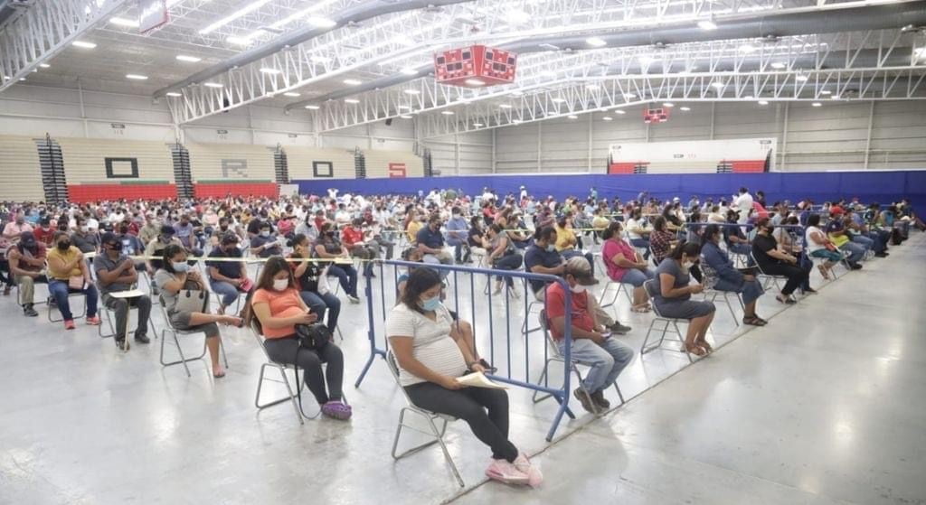 Inicia aplicación de segunda dosis de vacuna contra Covid en Nuevo Laredo