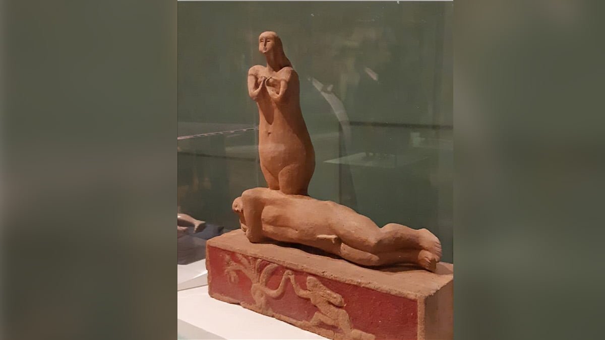 Museo Soumaya presenta “Adán y Eva”, escultura de Juan Soriano y donación de Marek Keller