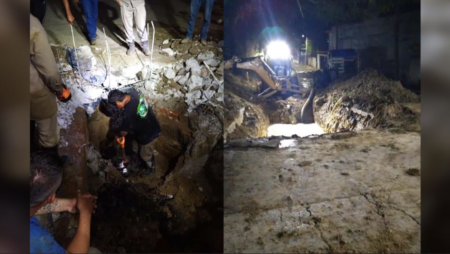 COMAPA restablece servicio solo al 60% de los afectados en la zona sur  