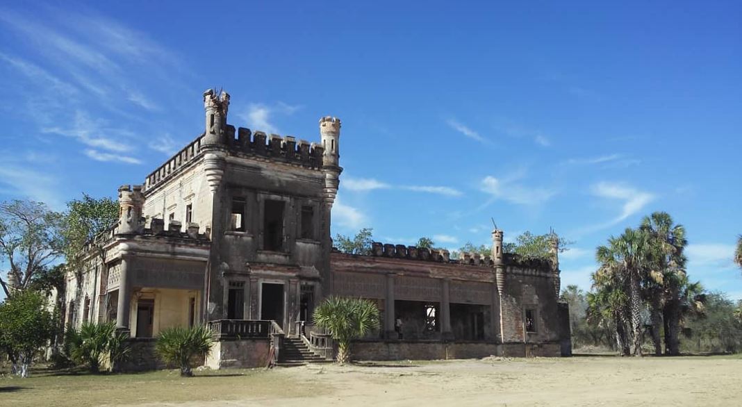 El palacio abandonado de Porfirio Díaz en Tamaulipas 