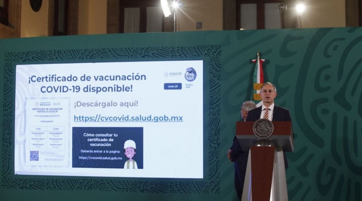 Liberan página para tramitar certificado de vacunación en México