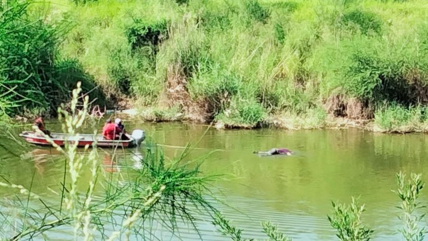 Hallan cuerpo flotando en Canal Anzaldúas de Reynosa