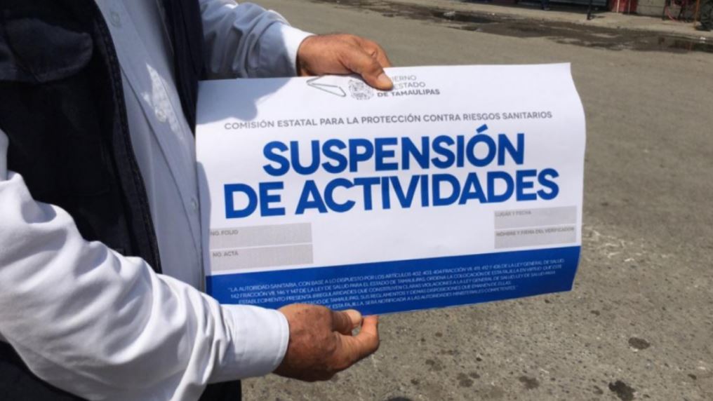 COEPRIS cierra establecimientos por incumplimiento de decreto 