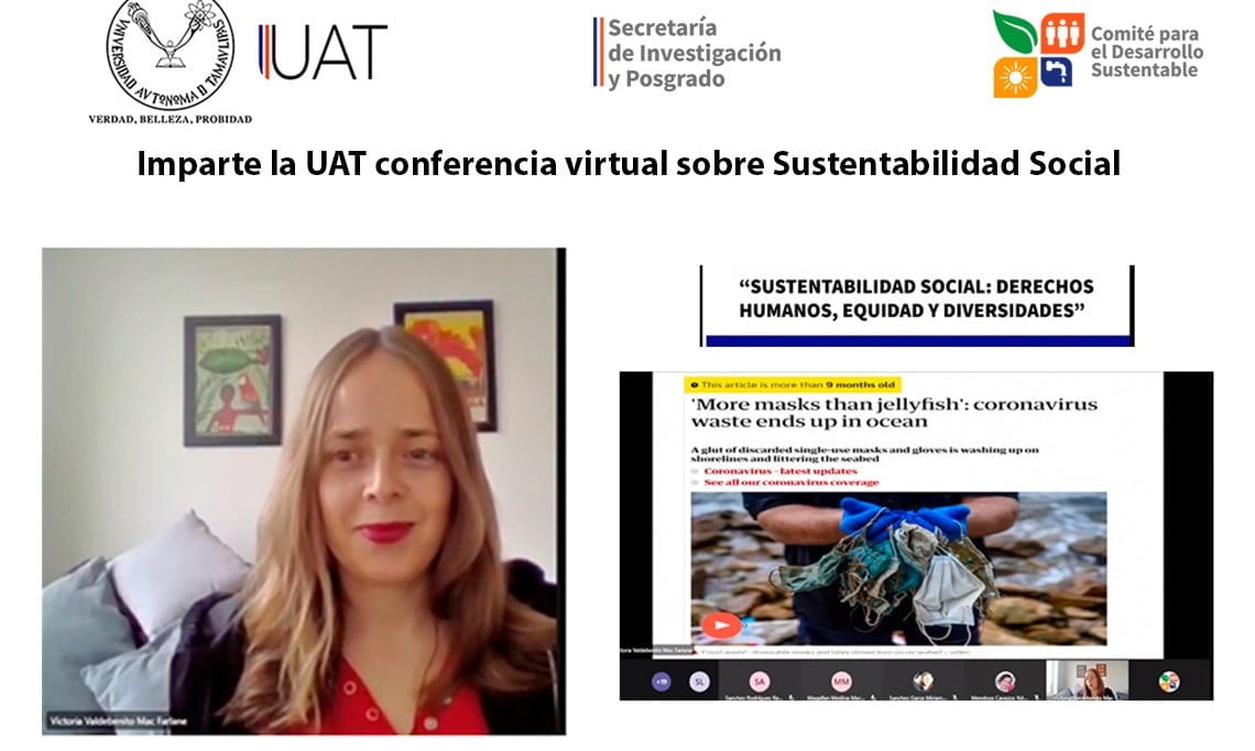 Dictan en la UAT conferencia sobre sustentabilidad social y derechos humanos