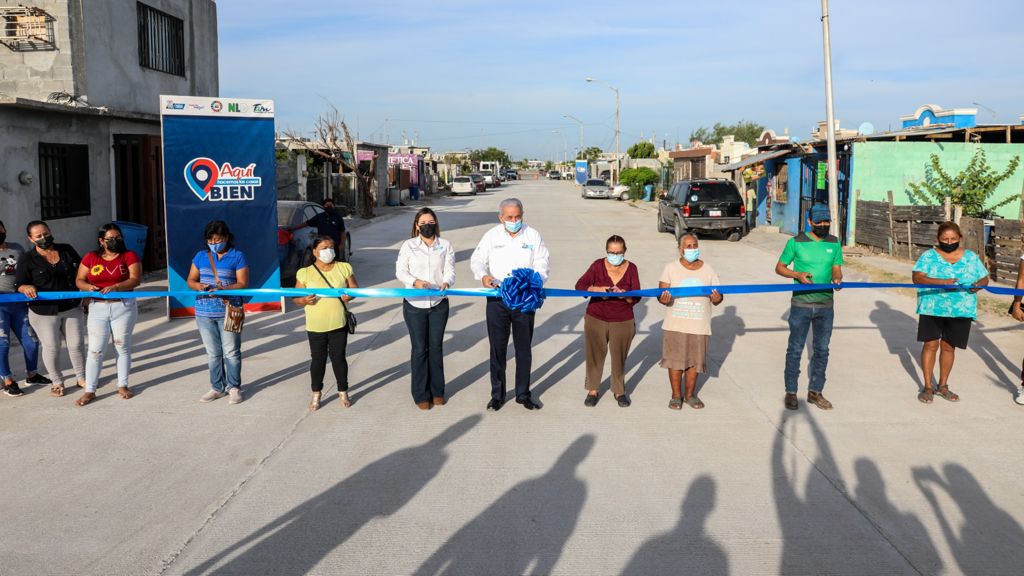 Entrega alcalde Sanmiguel calles renovadas en El Progreso y la Francisco Villa