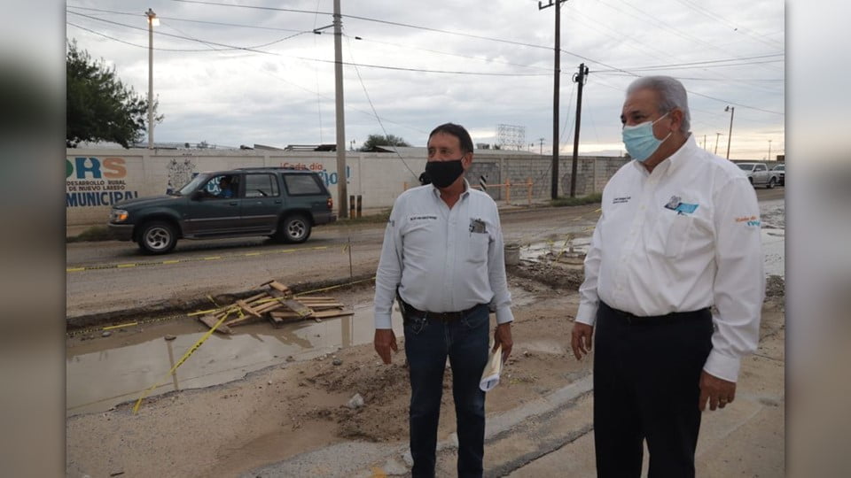 Con reparación del subcolector Anáhuac se mejorará drenaje de Nuevo Laredo: Sanmiguel