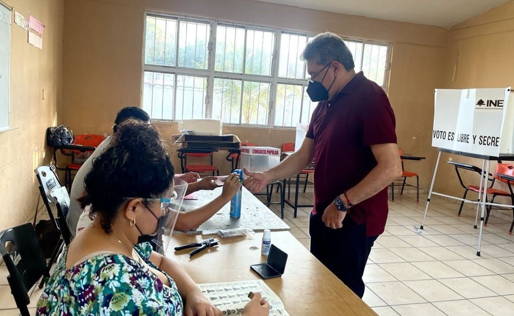 Destaca alcalde electo Armando Martínez participación de Altamirenses en consulta popular