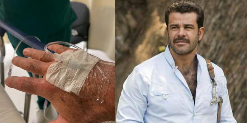 Eduardo Capetillo intriga a fans con foto en un hospital