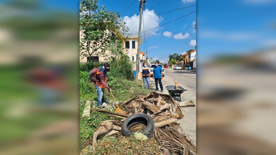 Fortalece Chucho Nader Acciones de Limpieza y Mejoramiento Urbano