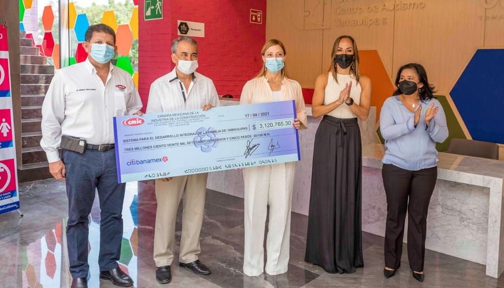 Recibe DIF Tamaulipas donativo de empresarios para el programa Nuestros Niños, Nuestro Futuro