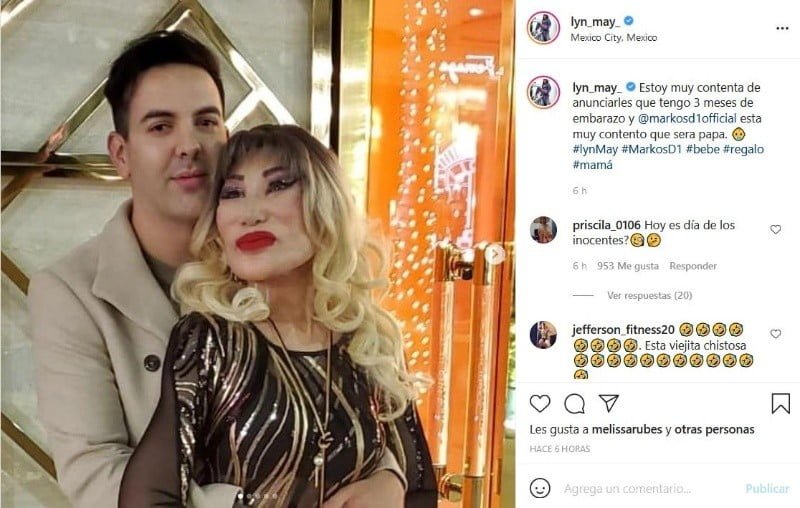 Lyn May inventa estar embarazada para darle felicidad a sus fans