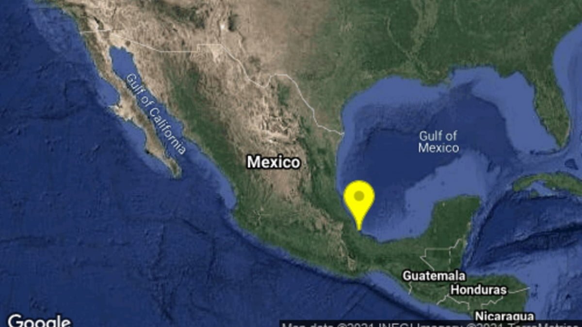 Se registró sismo de magnitud 4.9 en Boca del Río, Veracruz