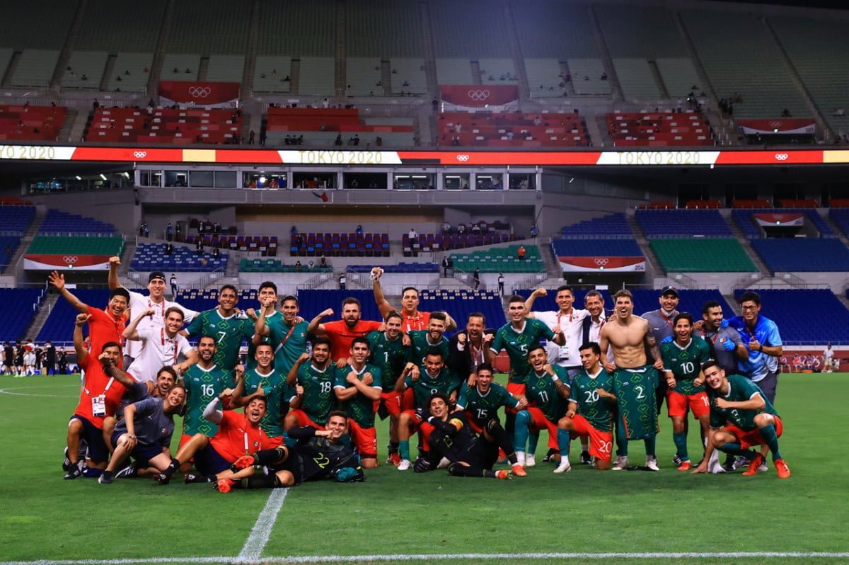 Mexico se lleva la medalla de bronce en futbol, gana 3-1 a Japón