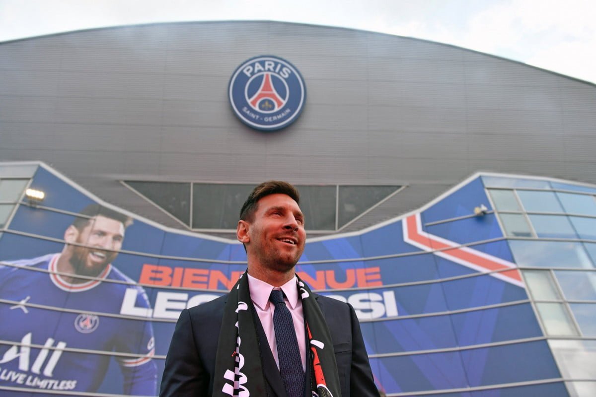 Lionel Messi es presentado con el Paris Saint-Germain