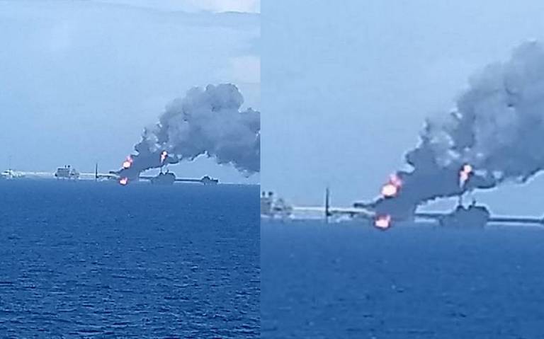 Sindicato en Tampico acusa mala gestión en PEMEX tras explosión en Plataforma