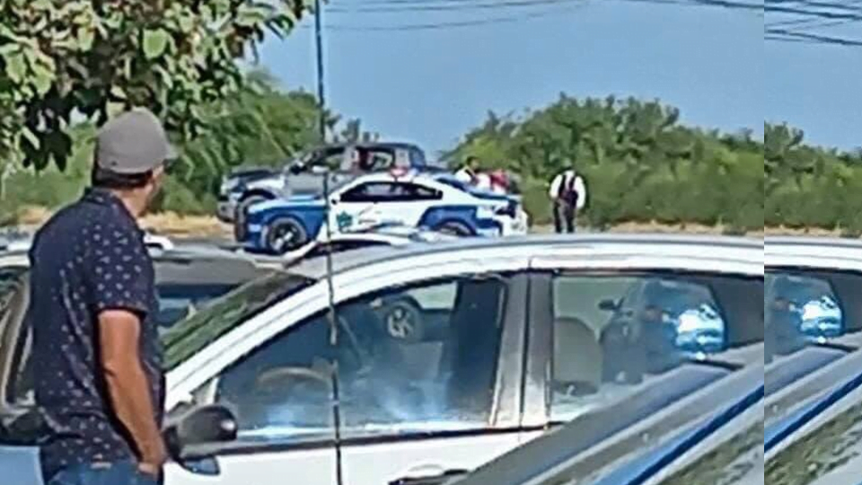 Delincuentes agreden a balazos a elementos de la Policía Estatal