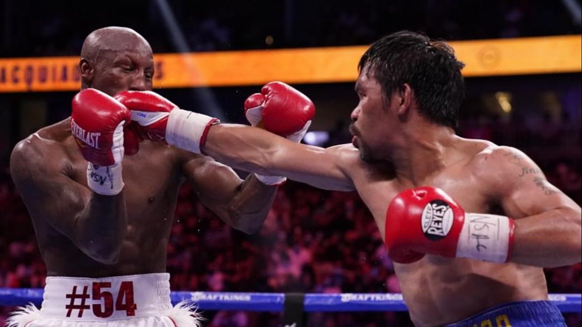 Manny Pacquiao piensa en su retiro tras su derrota contra Yordenis Ugás 