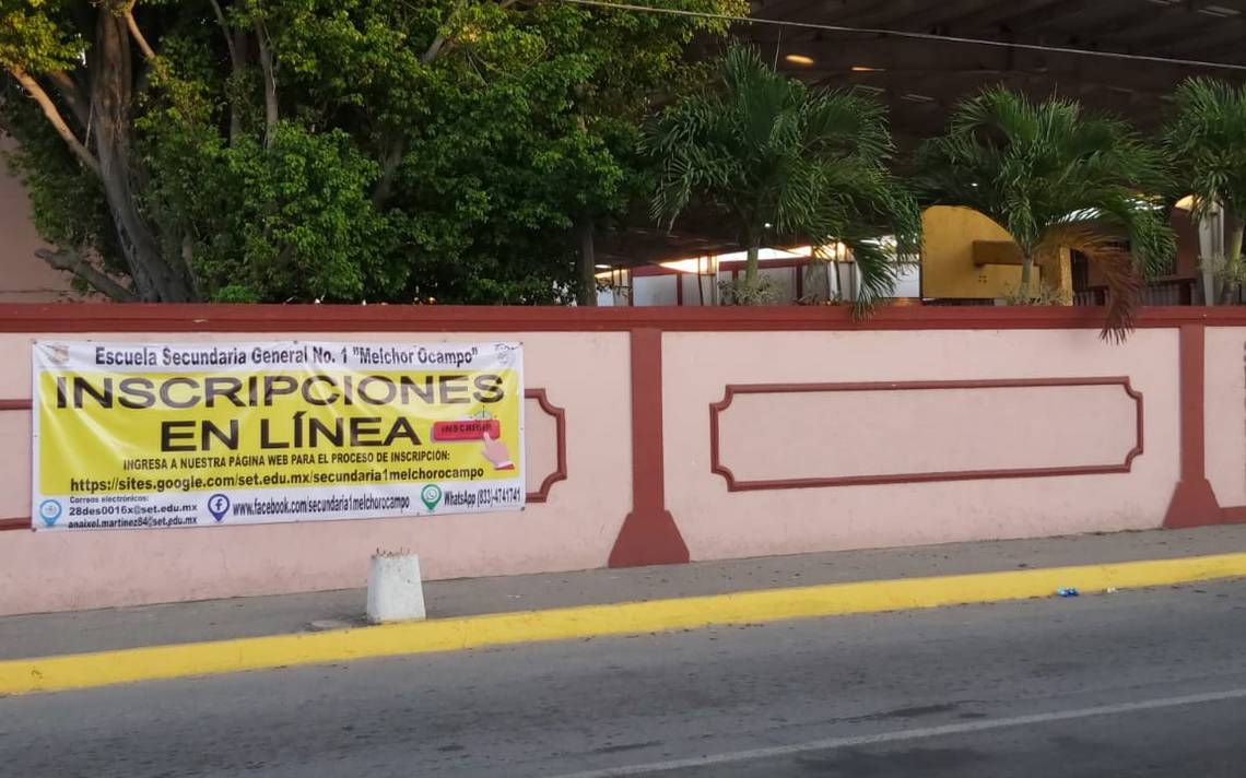 Minimiza CREDE pago de cuota escolar en inscripción virtual de secundaria de Altamira