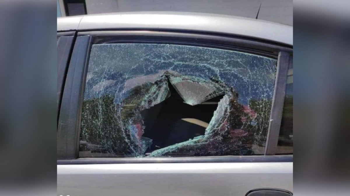 Sujeto ataca a una mujer con un martillo en Rio Bravo