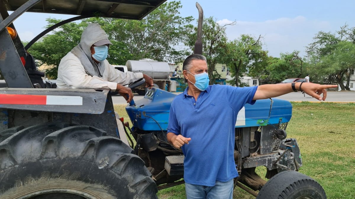 Intensifican labores de limpieza en avenidas y zonas populares de Tampico