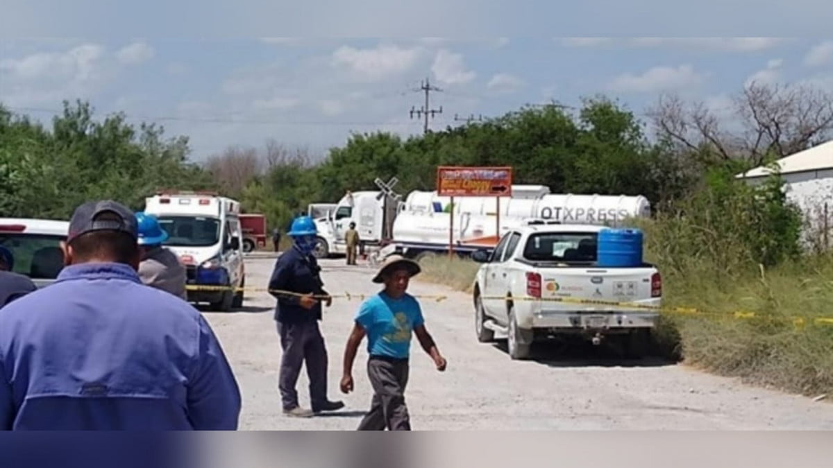 Choca tren a pipa cargada de combustible en Rio Bravo