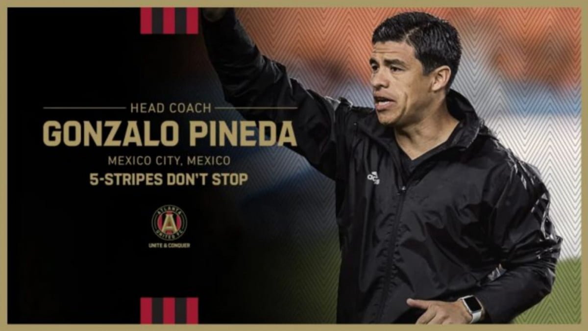 El mexicano Gonzalo Pineda nuevo entrenador del Atlanta United de la MLS