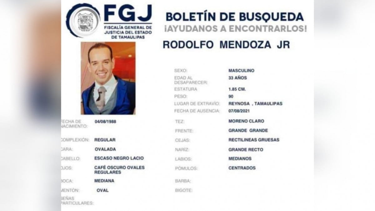 Buscan a médico desaparecido en el trayecto de Reynosa a Río Bravo