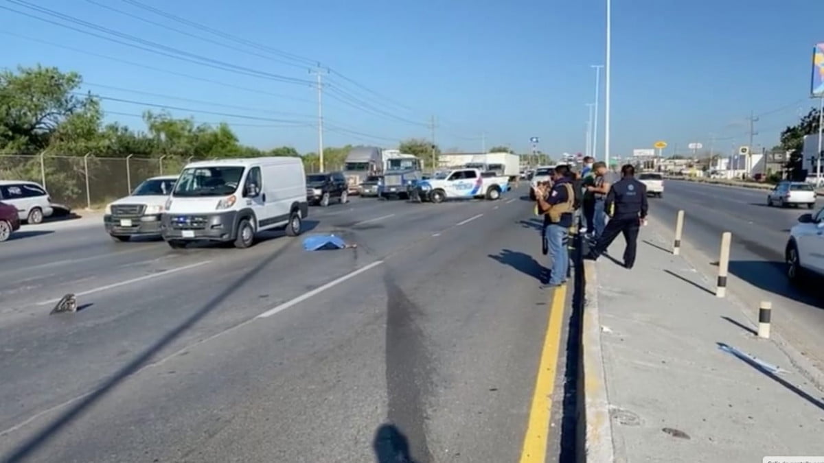 Atropellan a persona en la carretera Reynosa-Rio Bravo