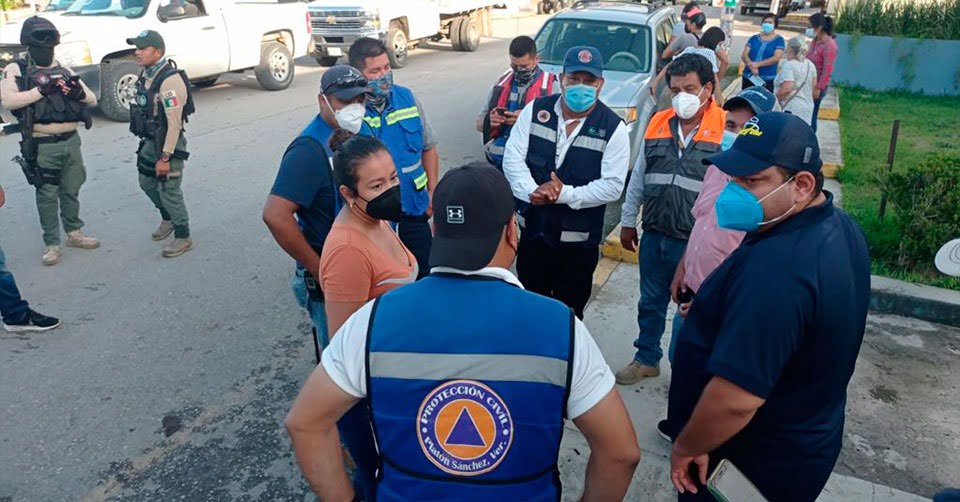 Protección Civil Tamaulipas cumple misión en Veracruz luego de afectaciones por lluvias